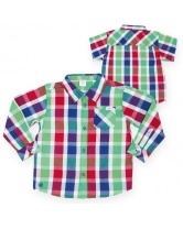 Рубашка для мальчика s.Oliver- зеленый клевер