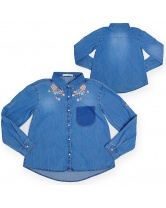 Блузка для девочки Mayoral- голубой