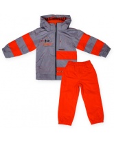 Комплект:куртка+брюки для мальчика Peluche and Tartine- оранжевый