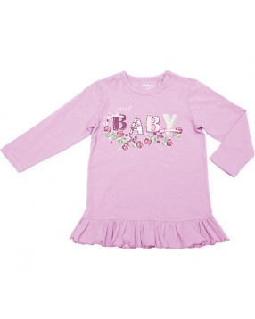 Комплект для девочки: футболка с длинным рукавом и леггинсы PlayToday- белый