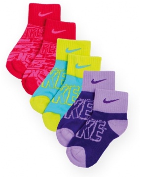 Носки Nike Graphic Cotton Cushion Quarter NIKE- разноцветный
