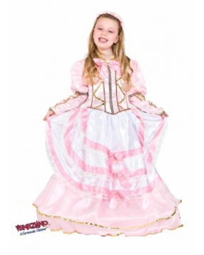 VENEZIANO Карнавальный костюм "Барби"- блекло-розовый
