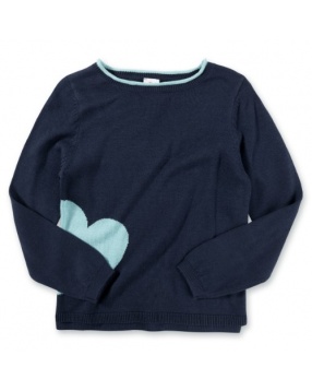 Пуловер для девочки s.Oliver- темно-синий