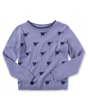 Пуловер для девочки S.Oliver- лиловый