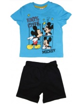 Пижама для мальчика: футболка и шорты Микки Маус- разноцветный