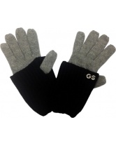 Перчатки для девочки Gulliver- серый