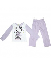 Пижама для девочки Hello Kitty- разноцветный
