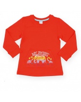Пуловер для девочки s.Oliver- красный