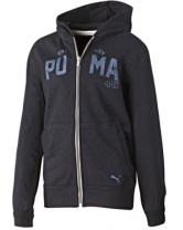 Толстовка для мальчика Hooded Sweat Jacket Puma- черный