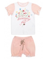 Пижама   PlayToday- бело-розовый