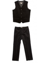 Комплект для мальчика: жилет и брюки PlayToday- черный
