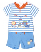 Комплект:футболка + шорты для мальчика ZIP-ZAP- голубой