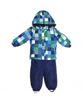 Комплект для мальчика: куртка и полукомбинезон PlayToday- синий