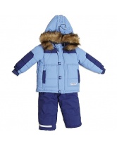 Комплект для мальчика: куртка и полукомбинезон PlayToday- синий