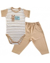 Hudson Baby Комплект Боди с коротким рукавом и штанишки 