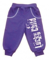 Штаны для девочки Lucky Child- фиолетовый