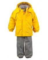 Комплект: куртка и брюки для девочки LASSIE by Reima- желтый