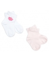 Носки для девочки PlayToday- бело-розовый