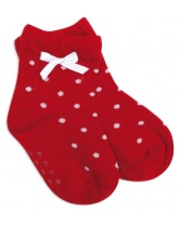 Носки для девочки PlayToday- бело-красный