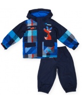 Комплект:куртка+брюки для мальчика Peluche and Tartine- синий