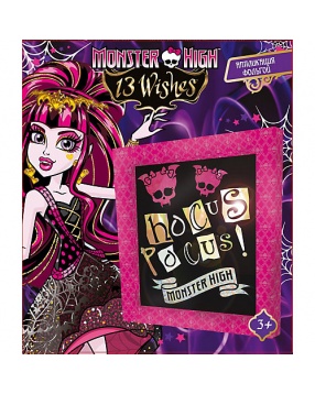 Аппликация фольгой "Герб MH", Monster High