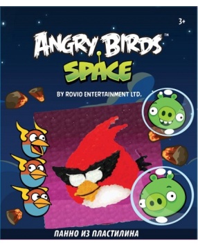 Картинка-пластилинка Angry birds