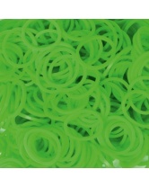 Резиночки  Неоновый зелёный (24 клипсы+600 рез.), Rainbow Loom