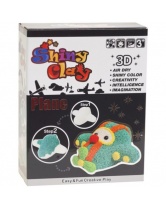 Five Stars Игровой набор  с шариковым пластилином SHINY CLAY - фигурка самолетика