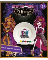 Набор для создания и росписи тарелок, Monster High, CENTRUM