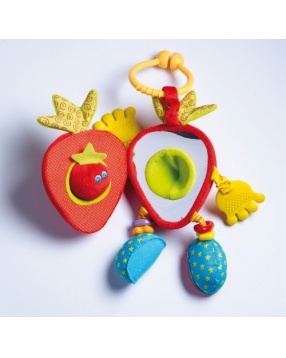 Развивающая игрушка Клубничка Салли. Серия "Друзья-фрукты", Tiny Love