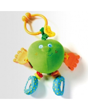 Развивающая игрушка Зеленое яблочко Энди. Серия "Друзья-фрукты", Tiny Love