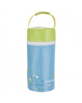 Термоупаковка для 1-ой бутылочки "Мужская коллекция", Canpol Babies, голубой/зеленый