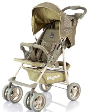 Прогулочная коляска Voyager, Baby Care, оливковый