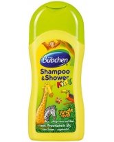 Шампунь для мытья волос и тела Зов джунглей, Bubchen, 230 мл.