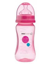 Бутылочка для кормления MATERNITY, Bebe Confort, 270 мл., 0-12мес., розовый