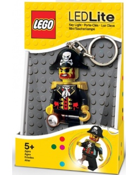 Брелок-фонарик для ключей "Капитан Борода", LEGO Classic