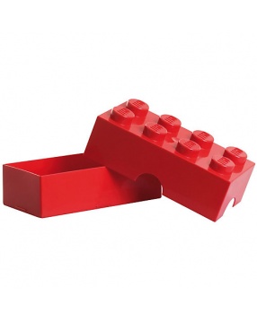 Контейнер для еды LEGO, красный