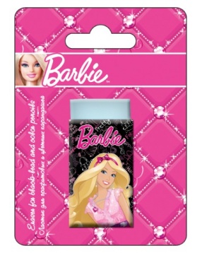 Barbie Ластик для цветных и простых карандашей