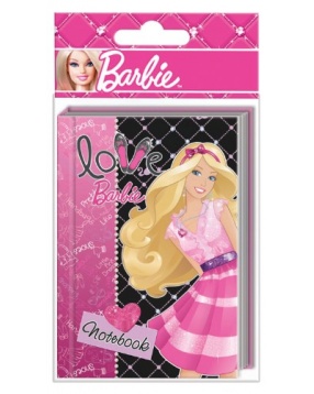 Записная книжка, 56 л, Barbie