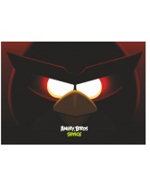 Папка для тетрадей картонная на резинках А4, Angry Birds