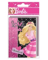 Записная книжка, 56 л, Barbie